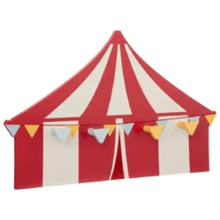 PATERE 4 CROCHETS CIRCUS 37X25CM