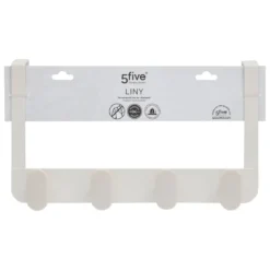 PATERE PORTE METAL 4 TETES LINY