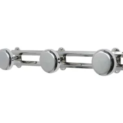 PATERES METAL A FIXER 3 ACCROCHES   CHROME
