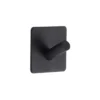 PATERE SIMPLE METAL PEINT 3M NOIR