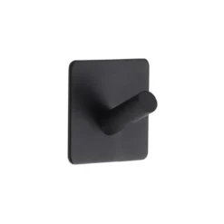 PATERE SIMPLE METAL PEINT 3M NOIR
