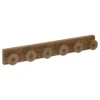 PATERE 6 TIGES COME METAL BOIS L.58CM