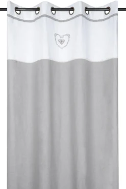 PAULINE RIDEAU 140X260 OEIL GRIS