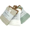 PEIGNOIR DE BAIN WAFFLE LIN TAILLE L XL