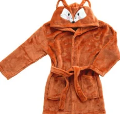 PEIGNOIR ENFANT FLANELLE UNIE BRODEE ROXY