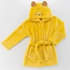 PEIGNOIR ENFANT FLANELLE UNIE BRODEE TIMMY
