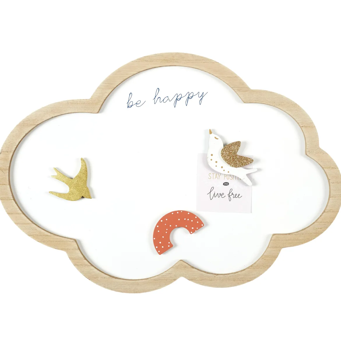 PELE MELE NUAGE BE HAPPY 34X23CM