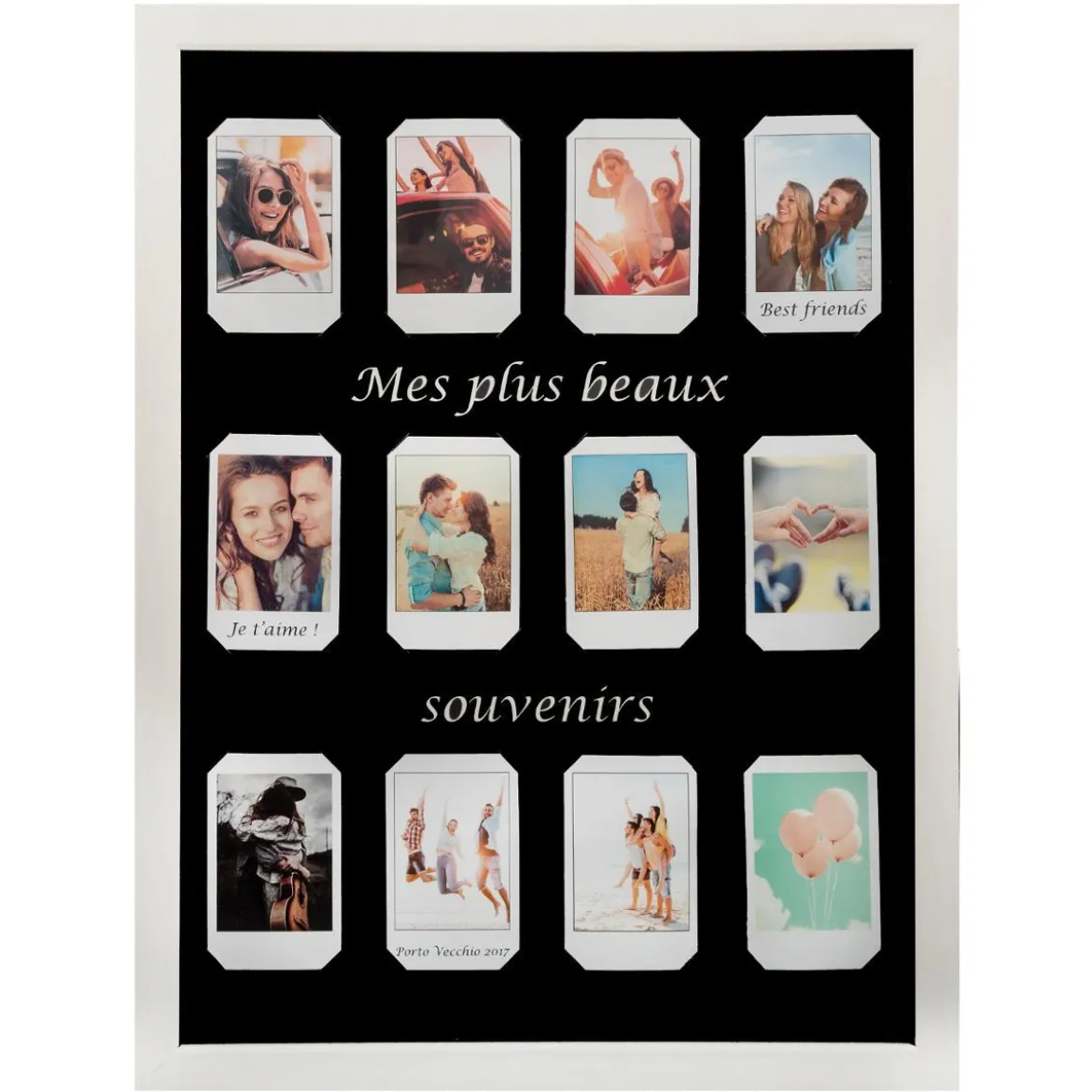 PELE MELE 12 PHOTOS POLAROID
