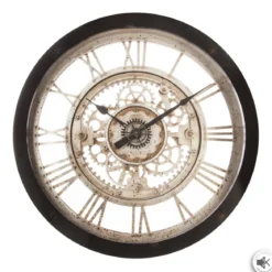 PENDULE MECANISME PLASTIQUE D.61.5X7CM