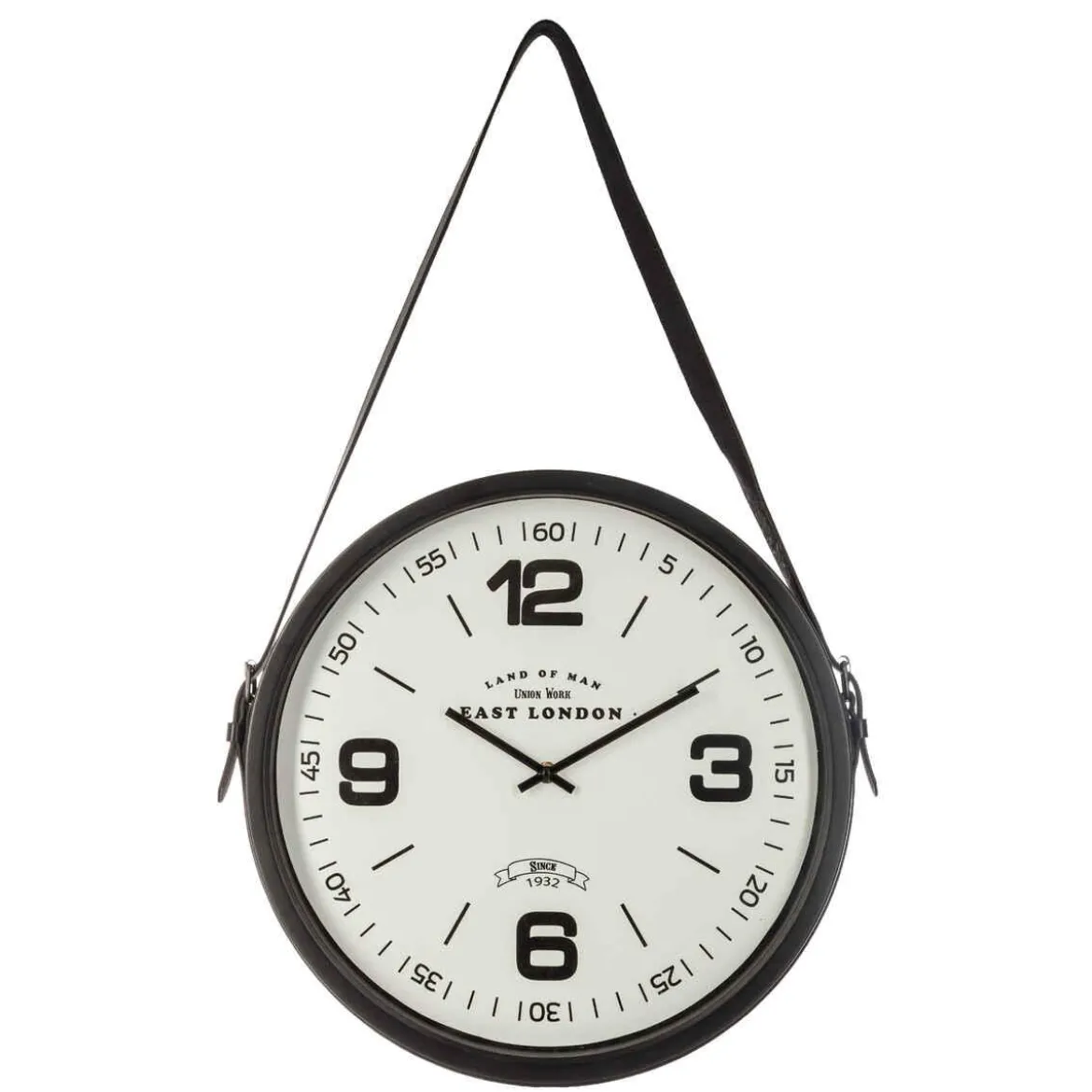 PENDULE METAL BELT SPIRIT D.38CM