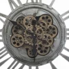 PENDULE METAL MECANIQUE CARRE D.80X80CM