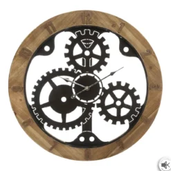 PENDULE METAL MECANIQUE D.58CM