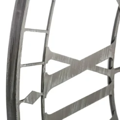 PENDULE METAL VINTAGE D.90CM