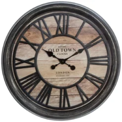 PENDULE PLASTIQUE RELIEF D.50CM