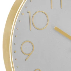 PENDULE SILENCE GOLD D.30CM