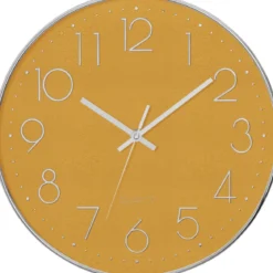 PENDULE SILENCE SILVER D.30CM