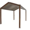 PERGOLA ECOZIA 4X3M EFFET BOIS BEIGE LIN