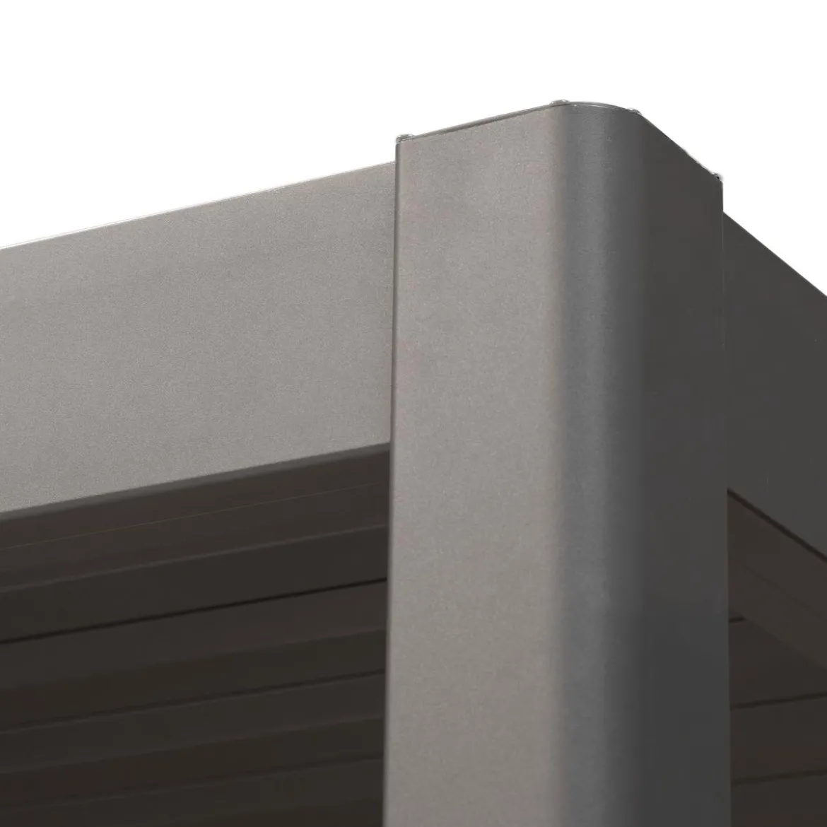 PERGOLA EVORA ELECTRIQUE 3.6X3.6M GRAPHITE