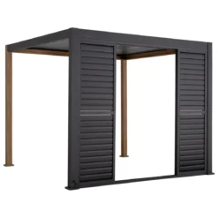 PERSIENNE COULISSANTE EVORA COTE 3.6M GRAPHITE