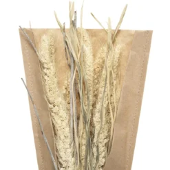 PETIT BOUQUET FLEURS SECHEES NATUREL H.45CM