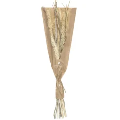 PETIT BOUQUET FLEURS SECHEES NATUREL H.45CM