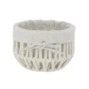 PETITE PANIERE FACON CORDE BLANC