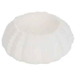 PHOTOPHORE CERAMIQUE OCEANIA BLANC H.3.5CM