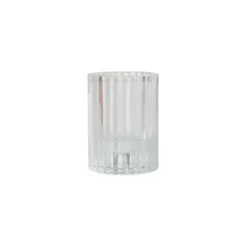 PHOTOPHORE REVERSIBLE VERRE TRANSPARENT 5.5X7.5CM