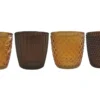 PHOTOPHORE VERRE MARRON AMBRE