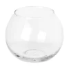 PHOTOPHORE VERRE ROND H.10CM