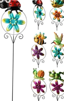 PIC JARDIN MOULIN VENT 60CM