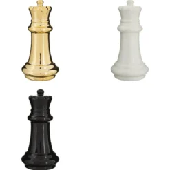 PIECE ECHEC RESINE LOLA H.15CM