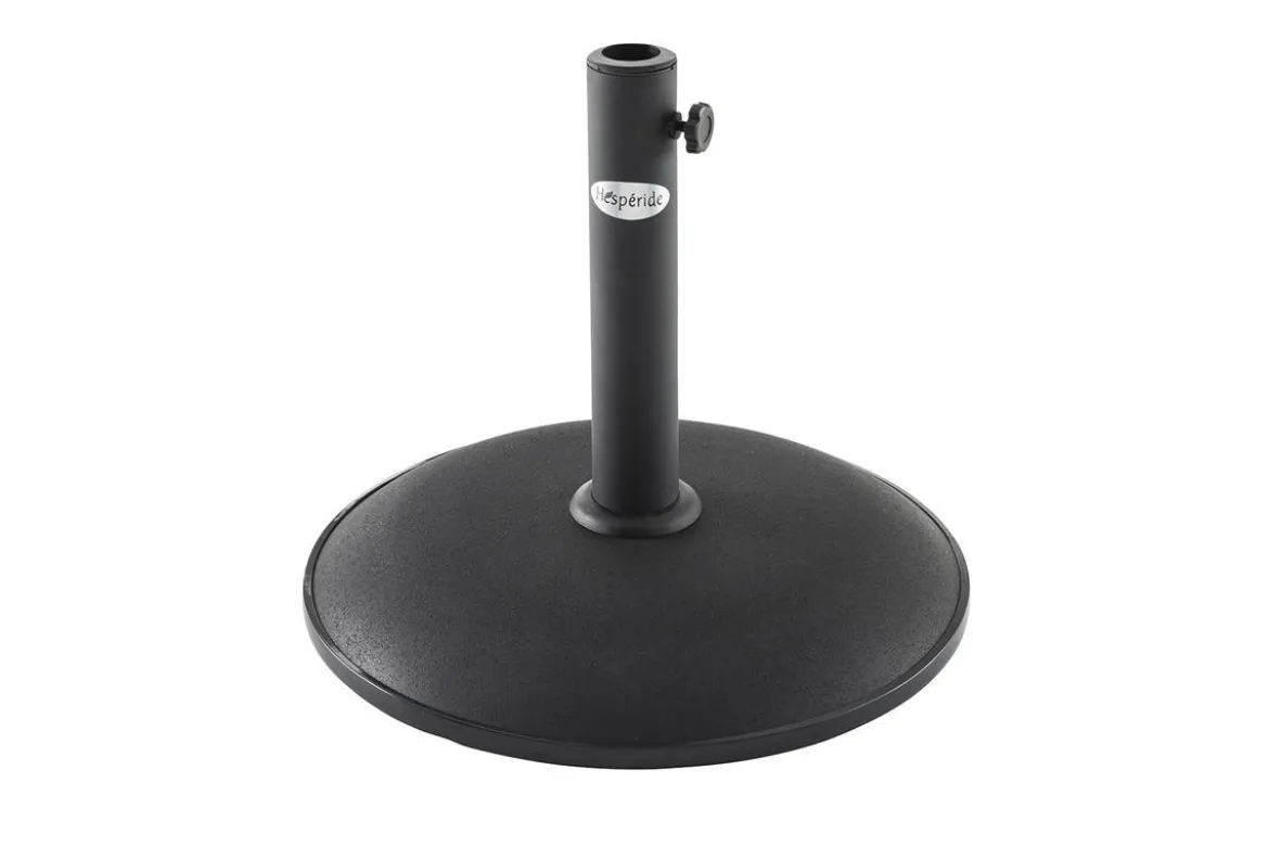 PIED PARASOL BETON DAILIO 15KG NOIR