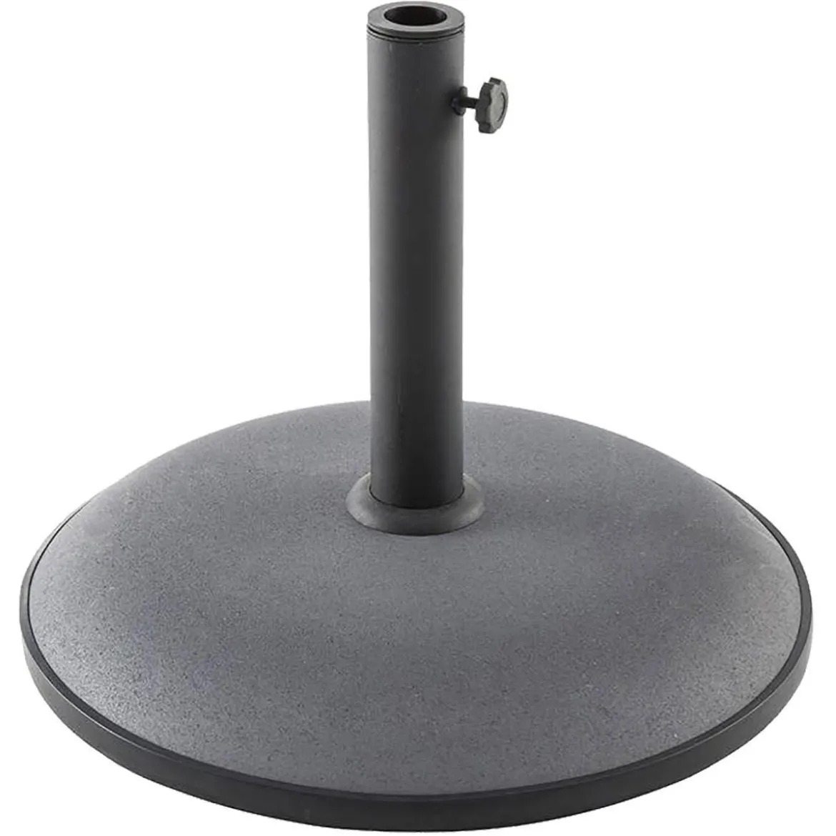 PIED PARASOL BETON 25KG GRIS