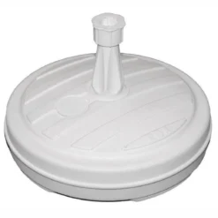 PIED PARASOL BLANC D.43CM 13L
