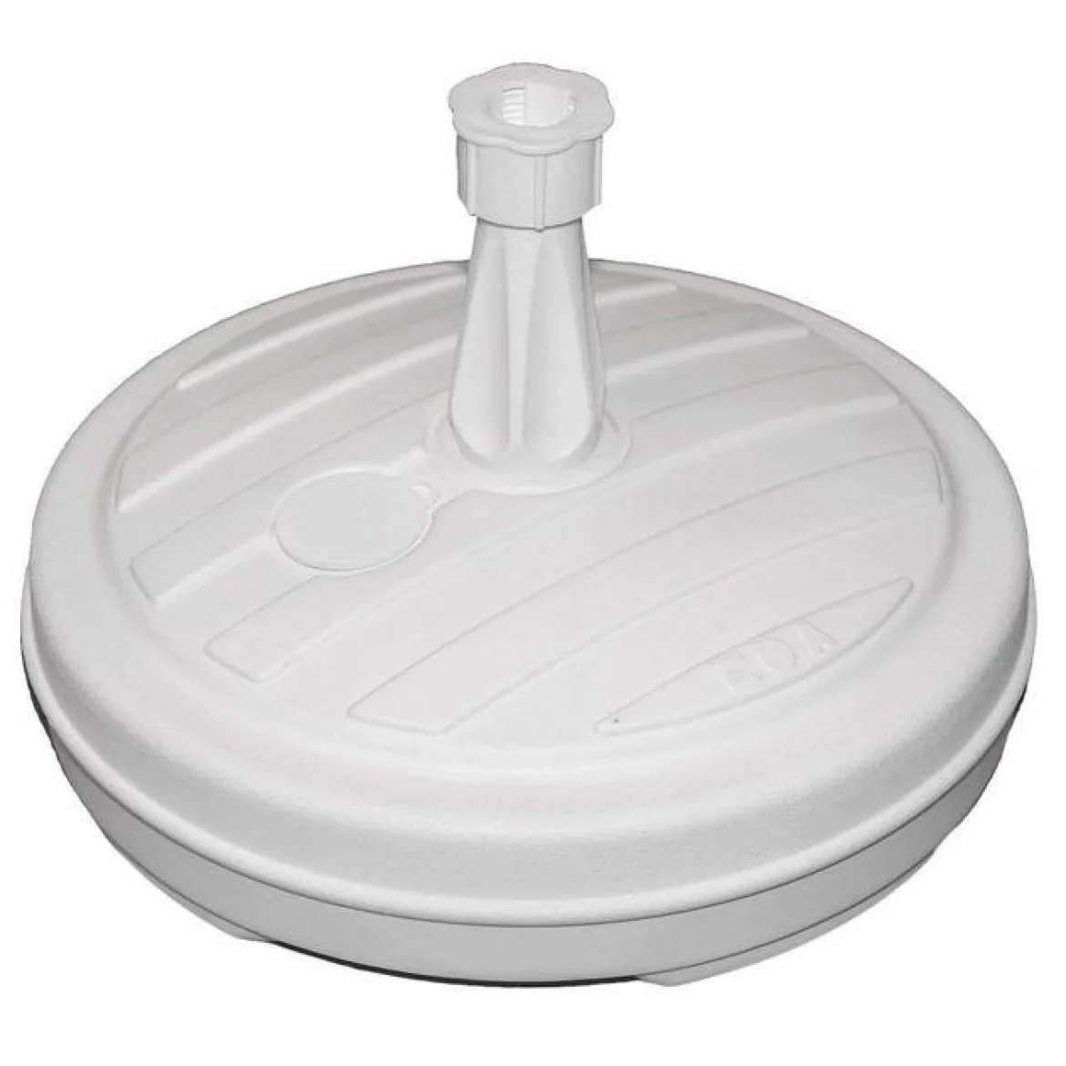 PIED PARASOL BLANC D.43CM 13L