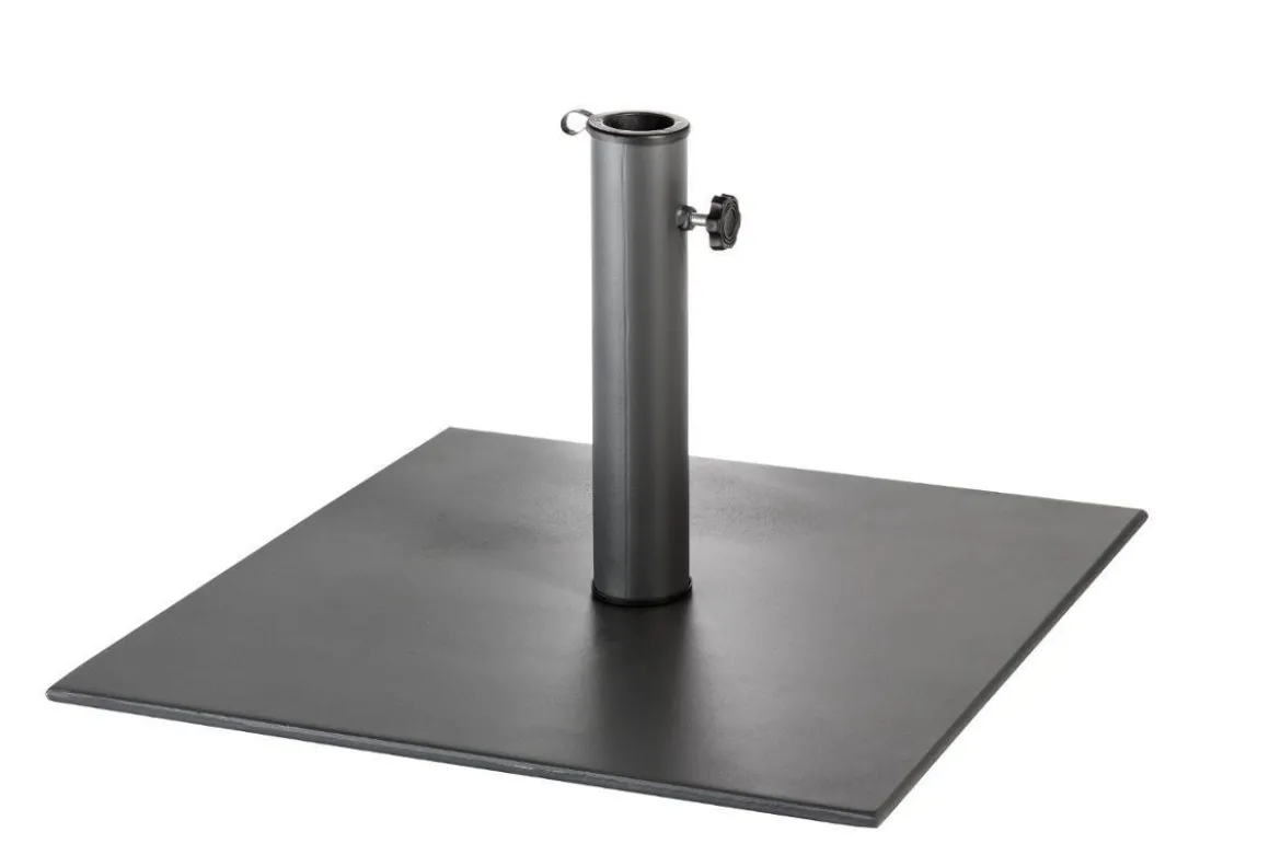PIED PARASOL PLAQUE 20KG ANTHRACITE