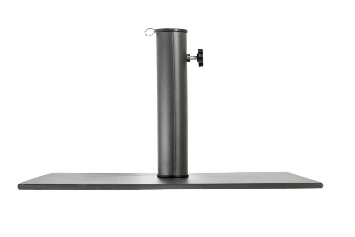 PIED PARASOL PLAQUE 20KG ANTHRACITE