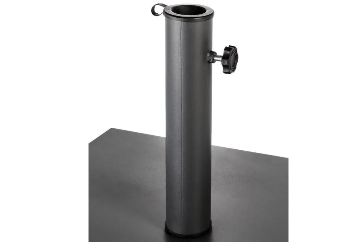 PIED PARASOL PLAQUE 20KG ANTHRACITE