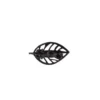PINCE METAL PETIT MODELE CENTRAL PARK NOIR ARGENT X2PIECES