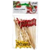 PIQUES A COCKTAIL BAMBOU X50 PIECES FANTAISIE