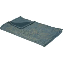 PLAID FLANEL 3D DORE CANARD 125X150CM
