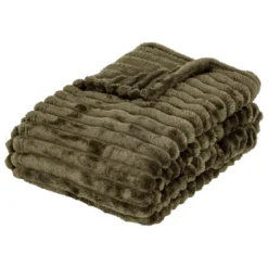 PLAID FLANELLE COTON 130X170CM