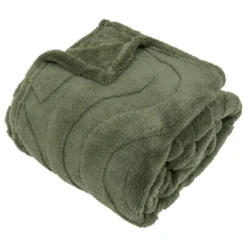 PLAID SHERPA JACQUARD 130X170CM