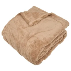 PLAID SHERPA JACQUARD 130X170CM