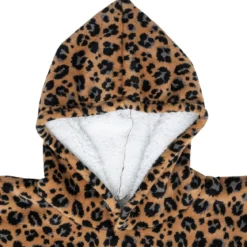 PLAID SWEAT IMPRIME LEOPARD