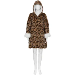 PLAID SWEAT IMPRIME LEOPARD