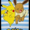 PLAID POLAIRE POKEMON RAYE 100X140CM