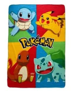 PLAID POLAIRE POKEMON 100X140CM
