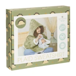 PLAID SWEAT FLANELLE DINO